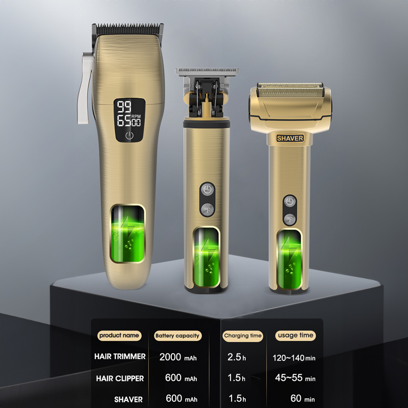 Professional Hair Clippers for Men Detail Trimmer Electric Razor Shavers Cordless Clippers Hair Trimmer and Beard Shaver Set Mens Grooming Kit for Gifts