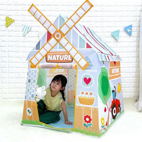 A Cozy Cottage for Imaginative Play Kids Playhouse Windmill Tent