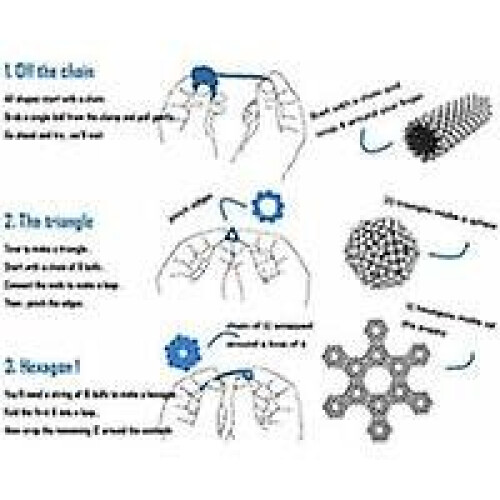 Set of 1000 3mm magntic balls to mlanger stress relief 10 colors (mlange of colors, 1000