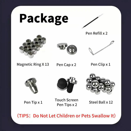 Pen Toy Decompression Magnetic Pen Eliminate Pressure Fidget Pen