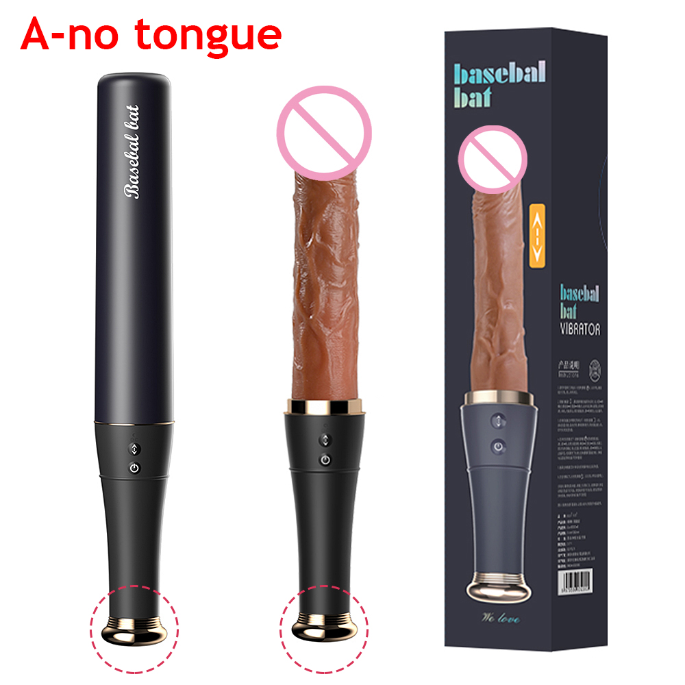 (Vibrating) Realistic Thrusting Dildo AV Vibrator for Women Vagina Anal Stimulator Heating Penis Auto Telescopic G Spot Masturbator Adult Sex Toys for Couple