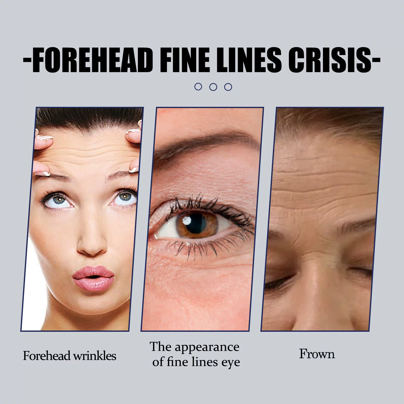 15 PCS 24K Gold Collagen Forehead Patch Anti-wrinkle Line Removal  Stickers