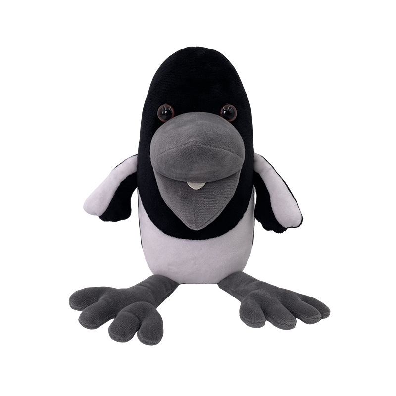 Steve And Maggie Magpie Plush Toy Stuffed Animal Doll Pillow Kid Gift Home Decor