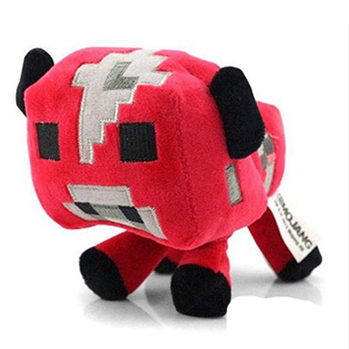Moshroom Minecraft Axolotl Plush Toy Kids Stuffed Animal Birthday Gift