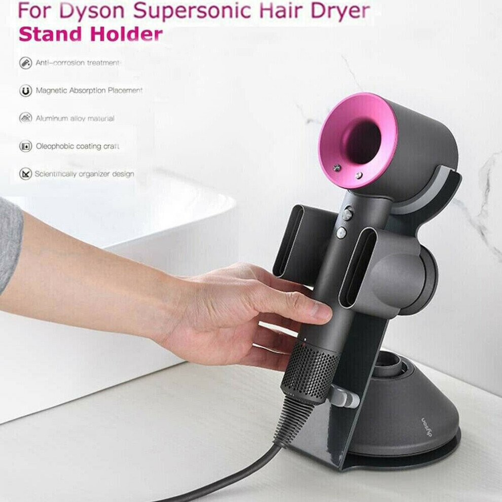 Anti-drop Magnetic Holder for Dyson Hair Dryer Stand Bracket Mount