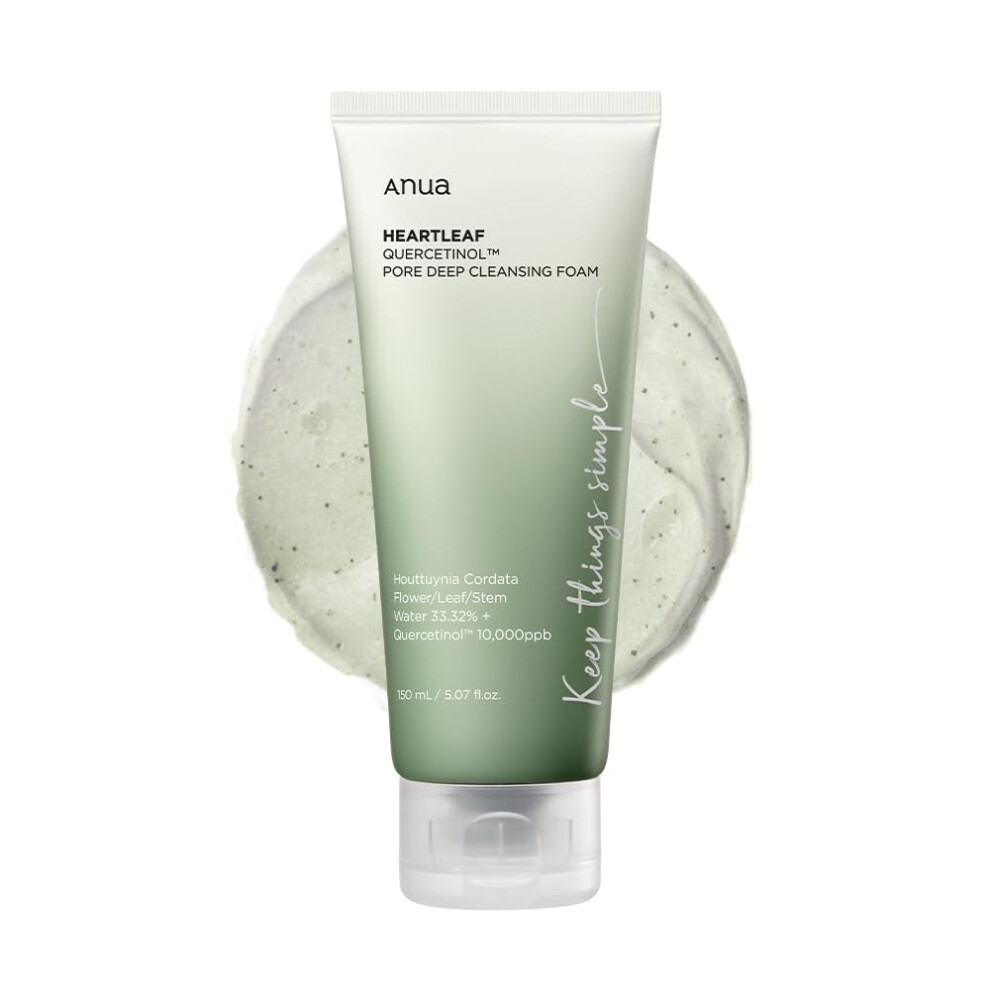 ANUA Heartleaf Quercetinol Pore Deep Cleansing Foam 150ml