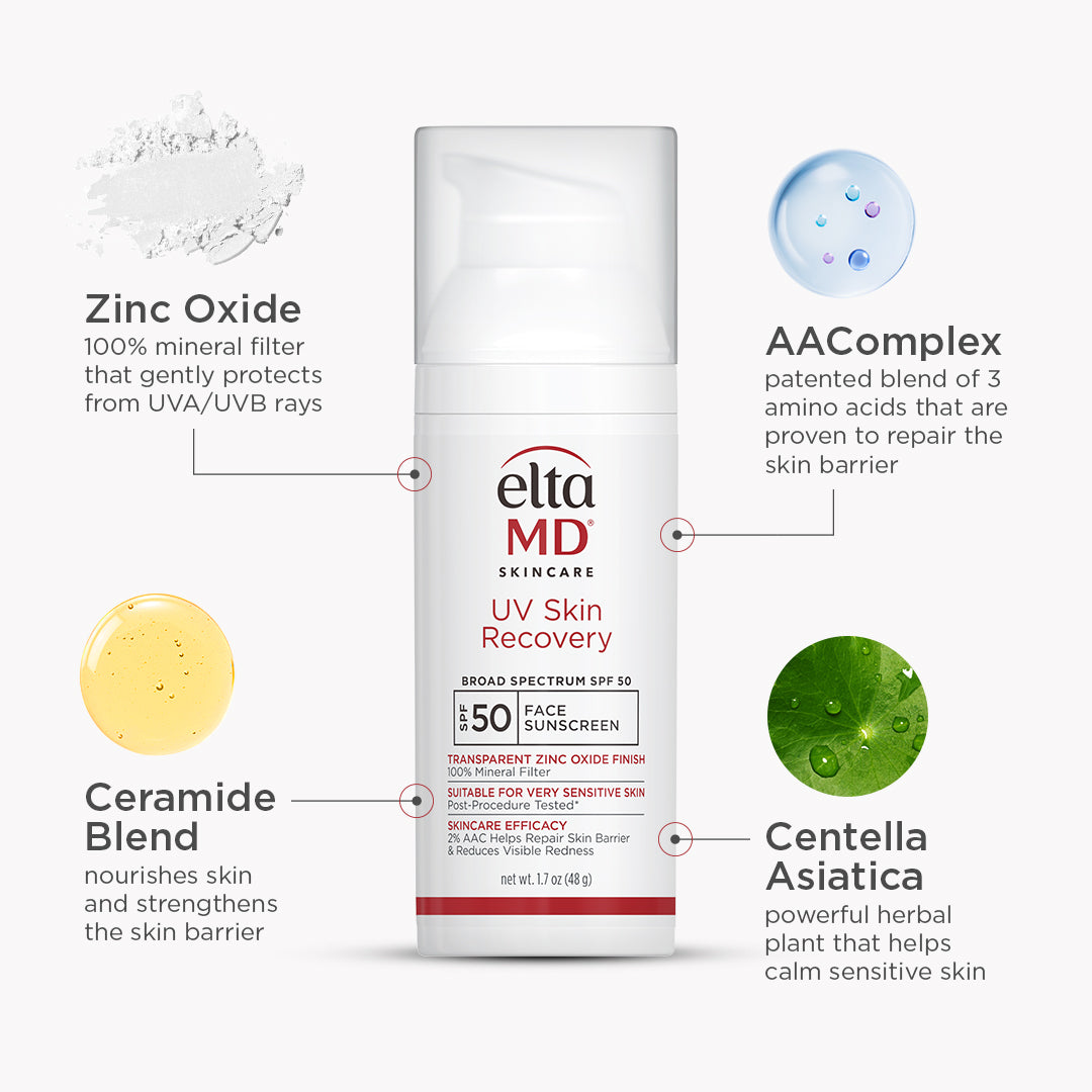 EltaMD UV Clear Facial Sunscreen Broad-Spectrum SPF 50. 1.7 oz / 48g