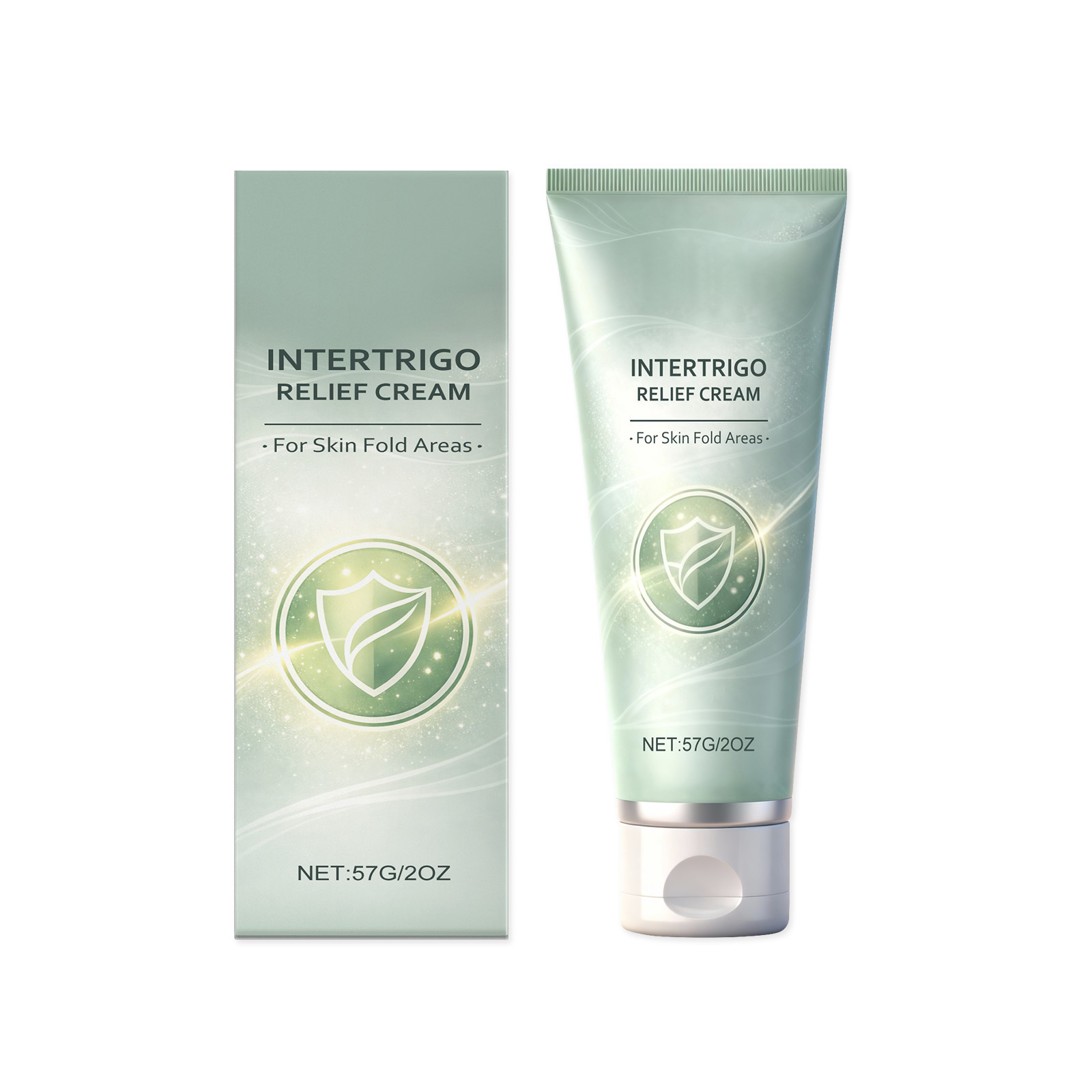 Intertrigo Relief Cream for Body Redness Relief Skin Fold Areas Light Breathable Long Lasting Hydrating Brighten Body Skin Care