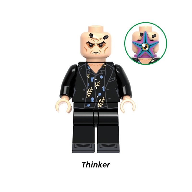 Minifigures Super Heroes Series Collectible Toy Variety of Styles with Rubber Cape Justice League Marvel Cinematic Universe