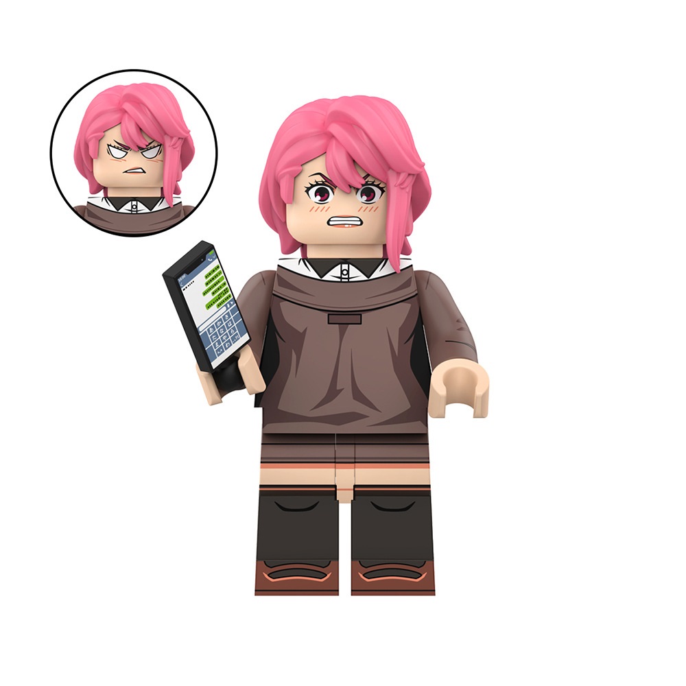 (Style A) 8Pcs Anime Series Minifigures Movie Character Building Blocks Christmas Gifts for Children and Kids Educational Toys