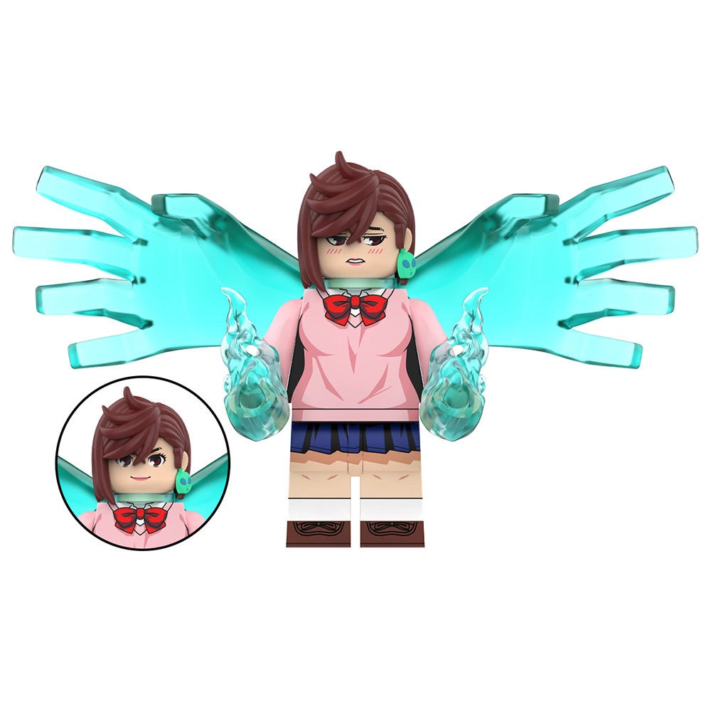 (Style A) 8Pcs Anime Series Minifigures Movie Character Building Blocks Christmas Gifts for Children and Kids Educational Toys