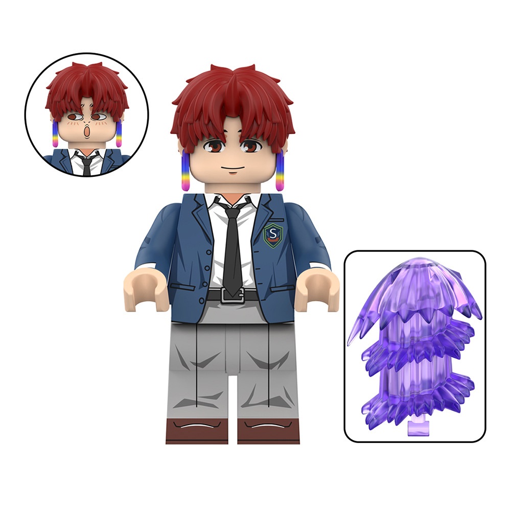 (Style A) 8Pcs Anime Series Minifigures Movie Character Building Blocks Christmas Gifts for Children and Kids Educational Toys