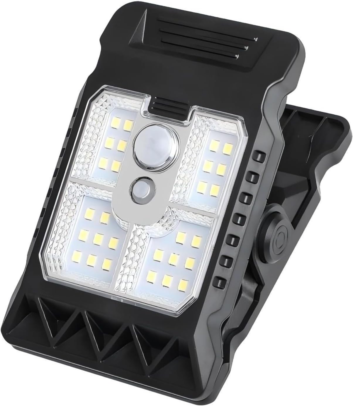 (Cob) Clip on Outdoor Solar Lights Solar Powered Security Light,Outdoor Motion Sensor IP65 Waterproof Solar Wall Light for Front Door 3 Modes Outdoor Solar Clip Light