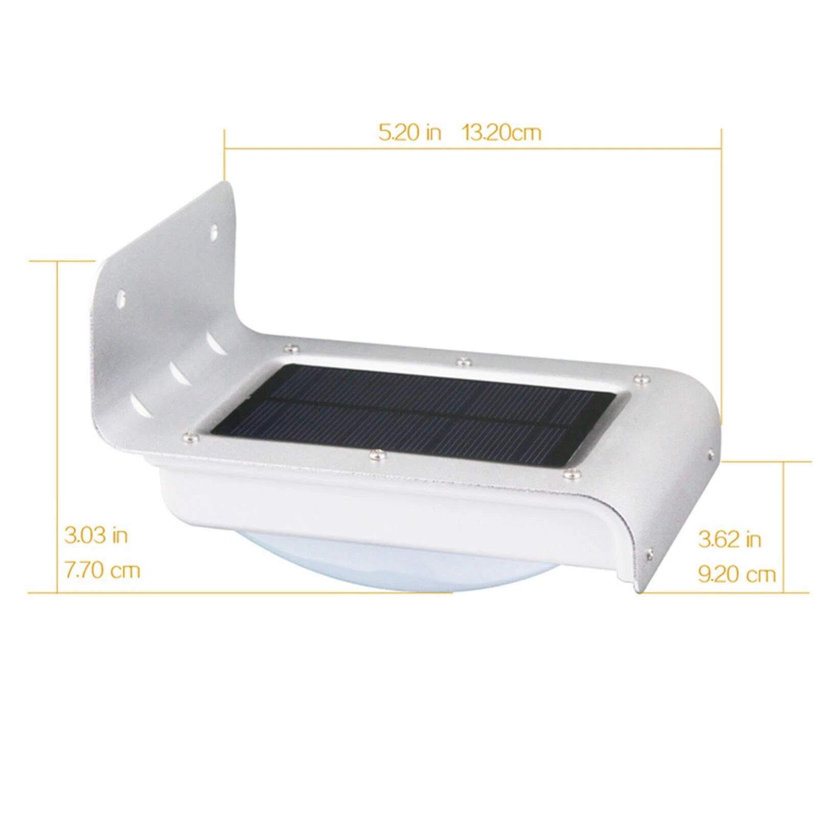 Home 16 LED Solar Power Motion Sensor Garden Security Light Outdoor Waterproof
