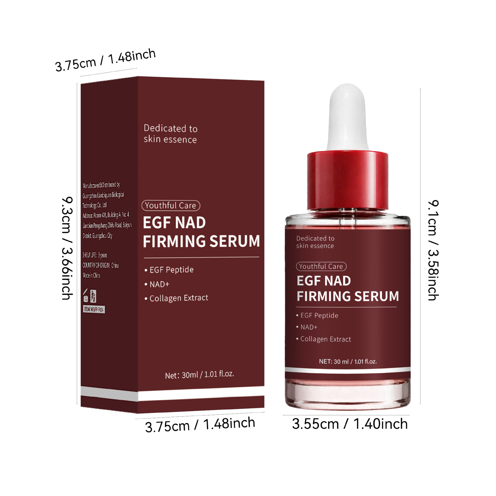NAD Firming Serum For Skin Tightening Lifting And Revitalizing Daily Anti Aging Face Essence 30ml