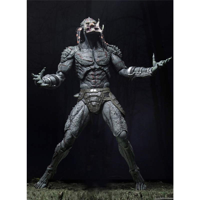 NECA Predator 2018 Movie Version Predator Hunter 12 Inch Articulated Action Figure Model Toy Collectible For Display Collection Hobby Enthusiasts