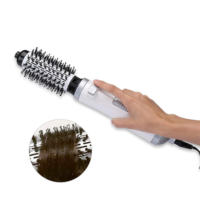 Rotating Blower Brush 2 In 1 Hot Air Spin Brush Rotating Blow Dryer Automatic Hair Blow Dryer Brush Hair Styling Device