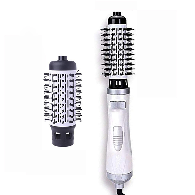 Rotating Blower Brush 2 In 1 Hot Air Spin Brush Rotating Blow Dryer Automatic Hair Blow Dryer Brush Hair Styling Device