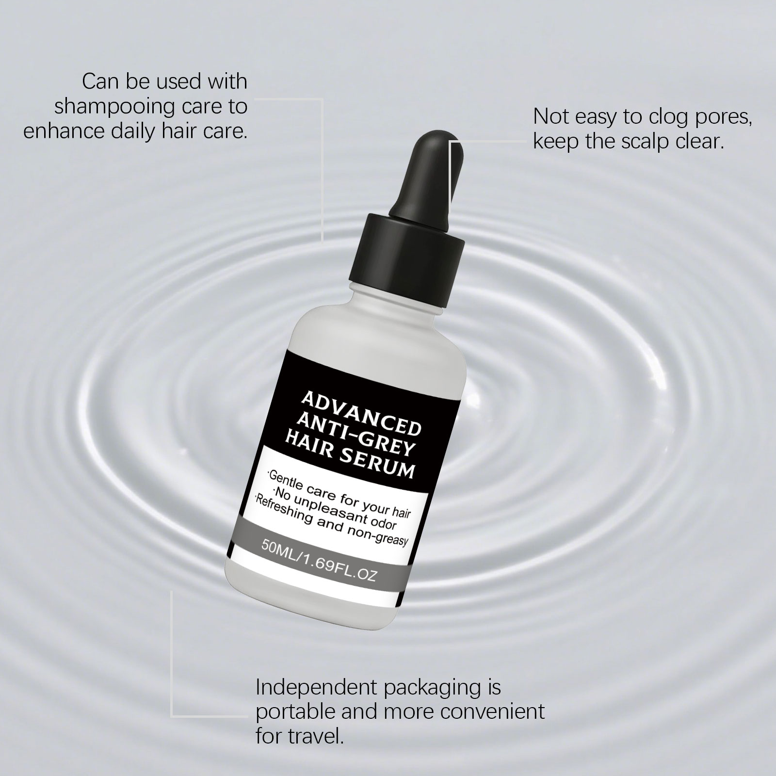 Soft Hair Care Oil Smooth Silky Mild Protect Hair Shiny Moist Daily Hair Nourish Treatment
