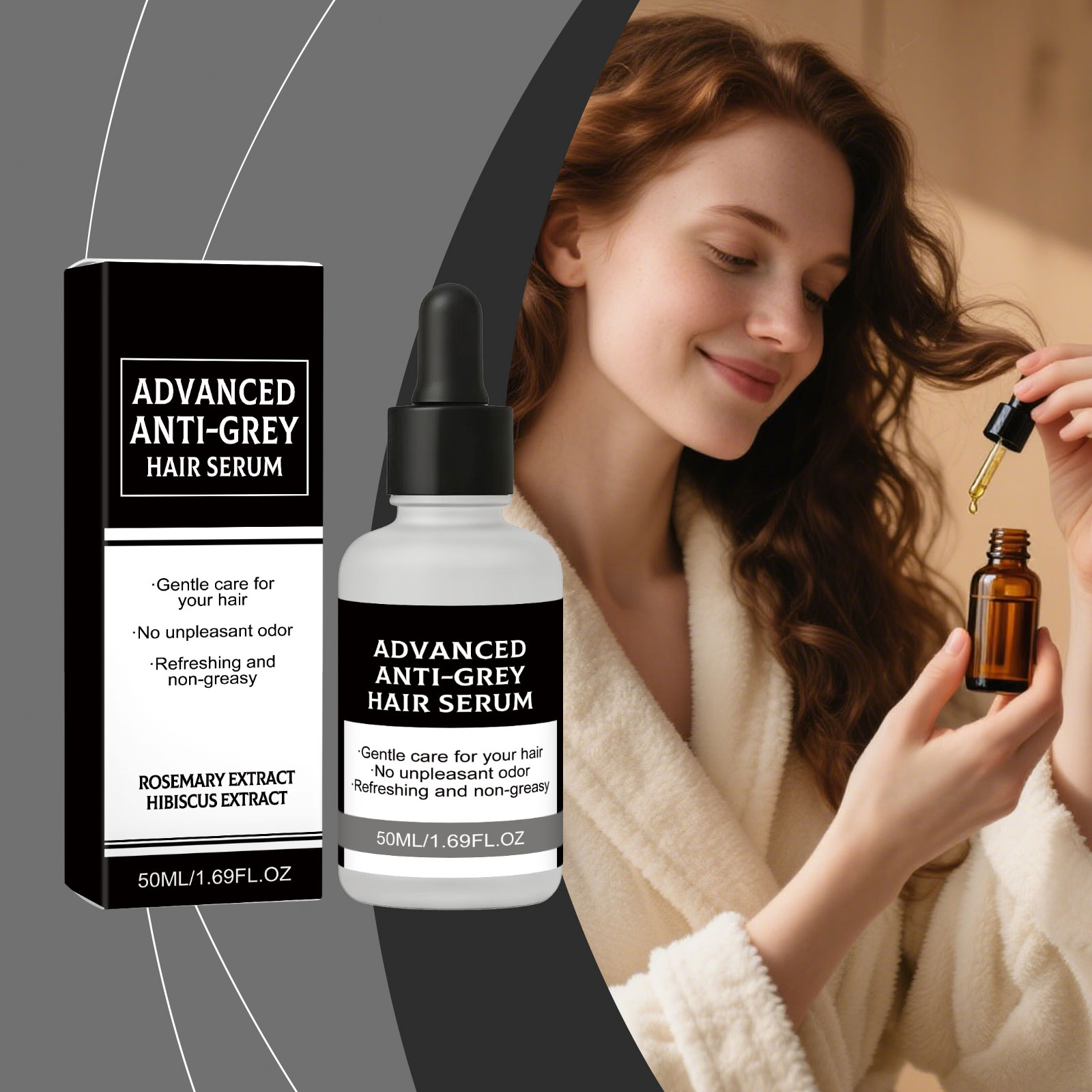 Soft Hair Care Oil Smooth Silky Mild Protect Hair Shiny Moist Daily Hair Nourish Treatment
