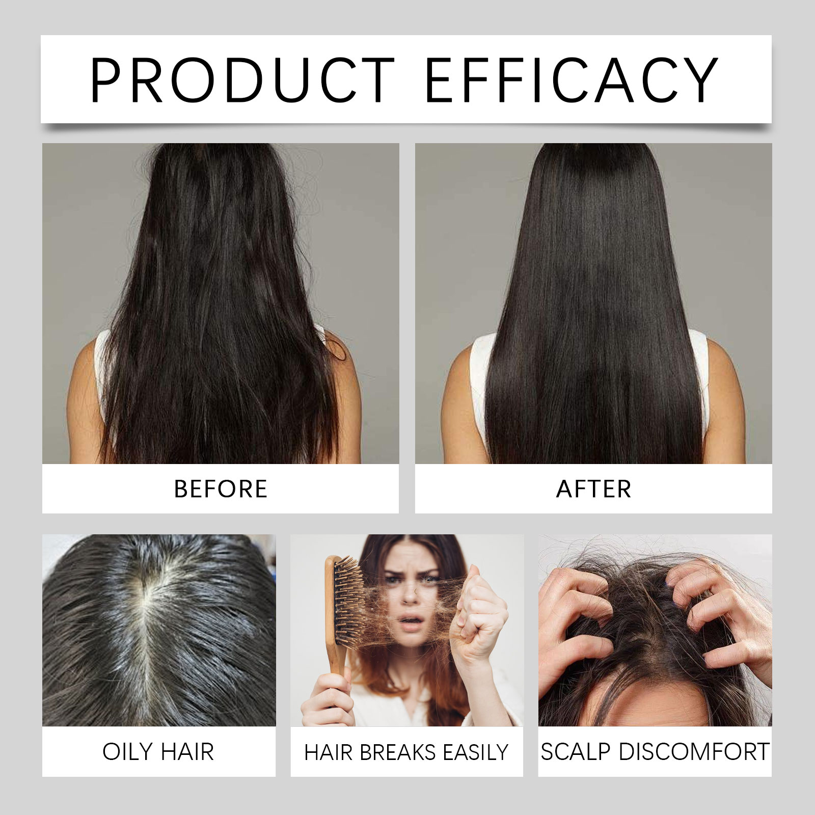Soft Hair Care Oil Smooth Silky Mild Protect Hair Shiny Moist Daily Hair Nourish Treatment