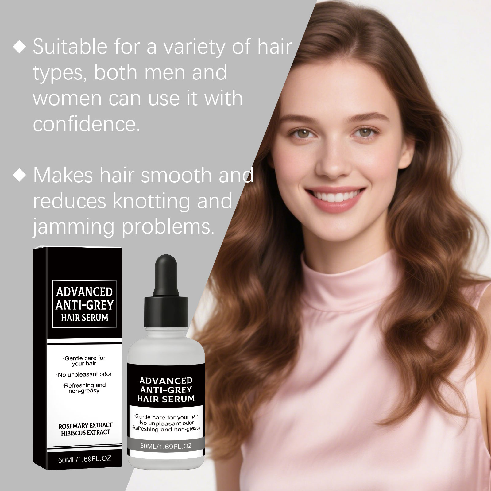 Soft Hair Care Oil Smooth Silky Mild Protect Hair Shiny Moist Daily Hair Nourish Treatment