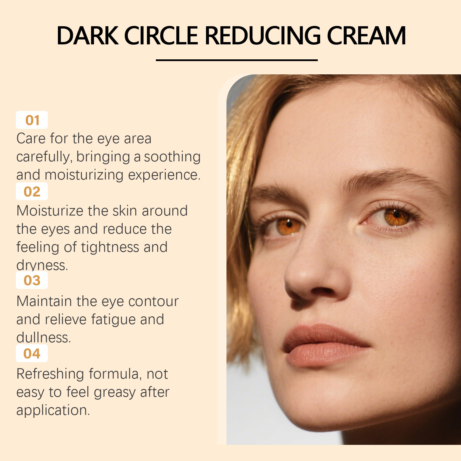 Eye Cream Moisturizing Care Repair Dry Skin Around Eyes Boost Natural Radiance Of Periorbital Complexion