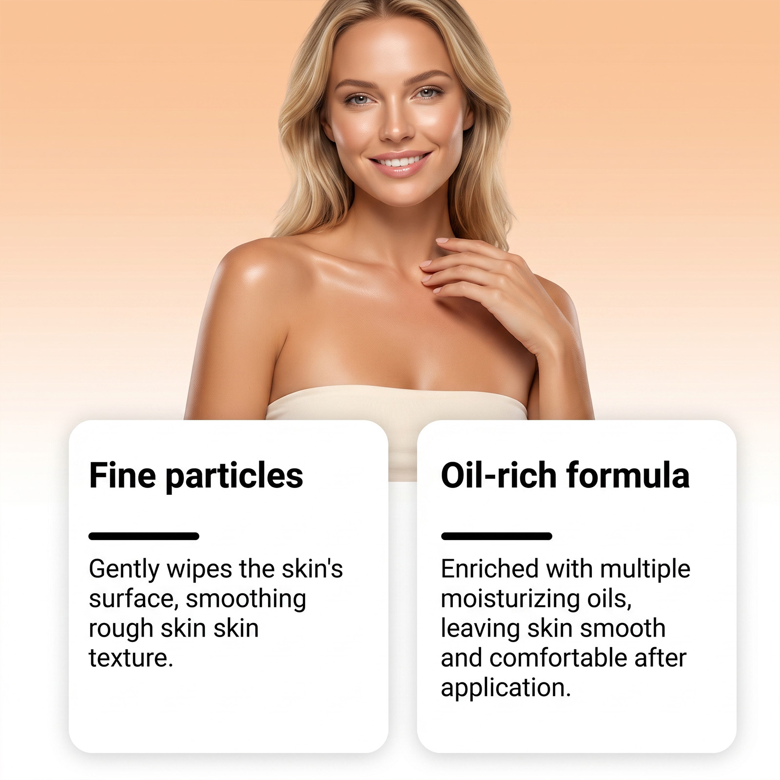 Turmeric Body Scrub Exfoliating Cleansing Moisturizing Delicate Refreshing Smooth Soft Skin Pore Care