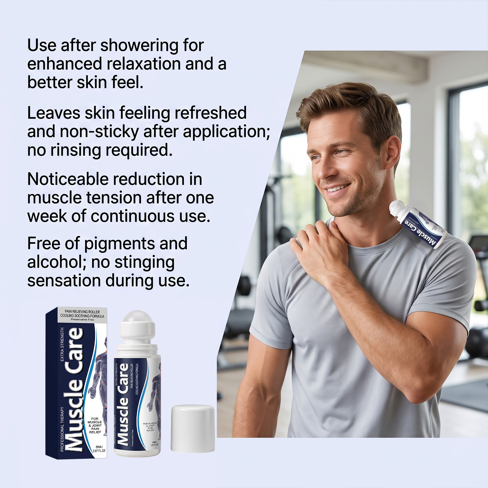 Body Care Cream Daily Soft Mild Formula Comfort Care External Massage Body Joint Skin Lotion