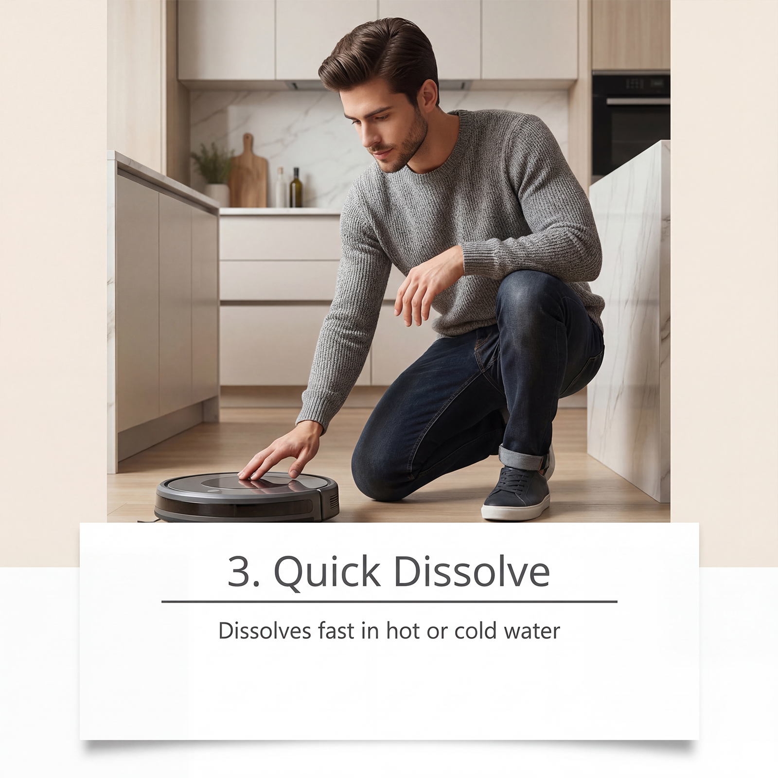 Floor Cleaning Tablets Daily Clean Remove Scale Cut Odor Fresh Fragrance Clean Household Care