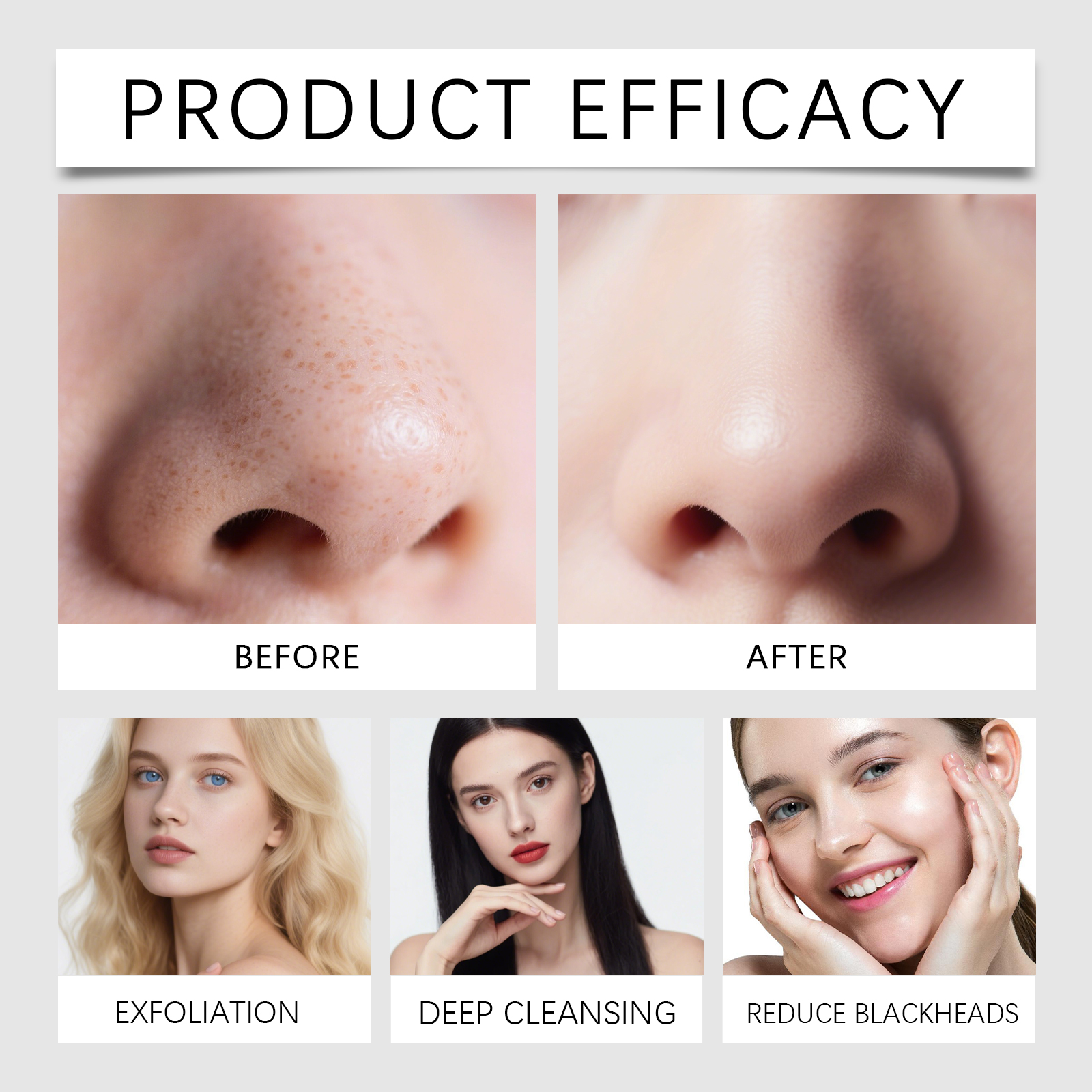 Skin Purifying Roller Essence Mild Clean Moisturizing Nourishing Hydrating Smooth Daily Care Local Skin Serum