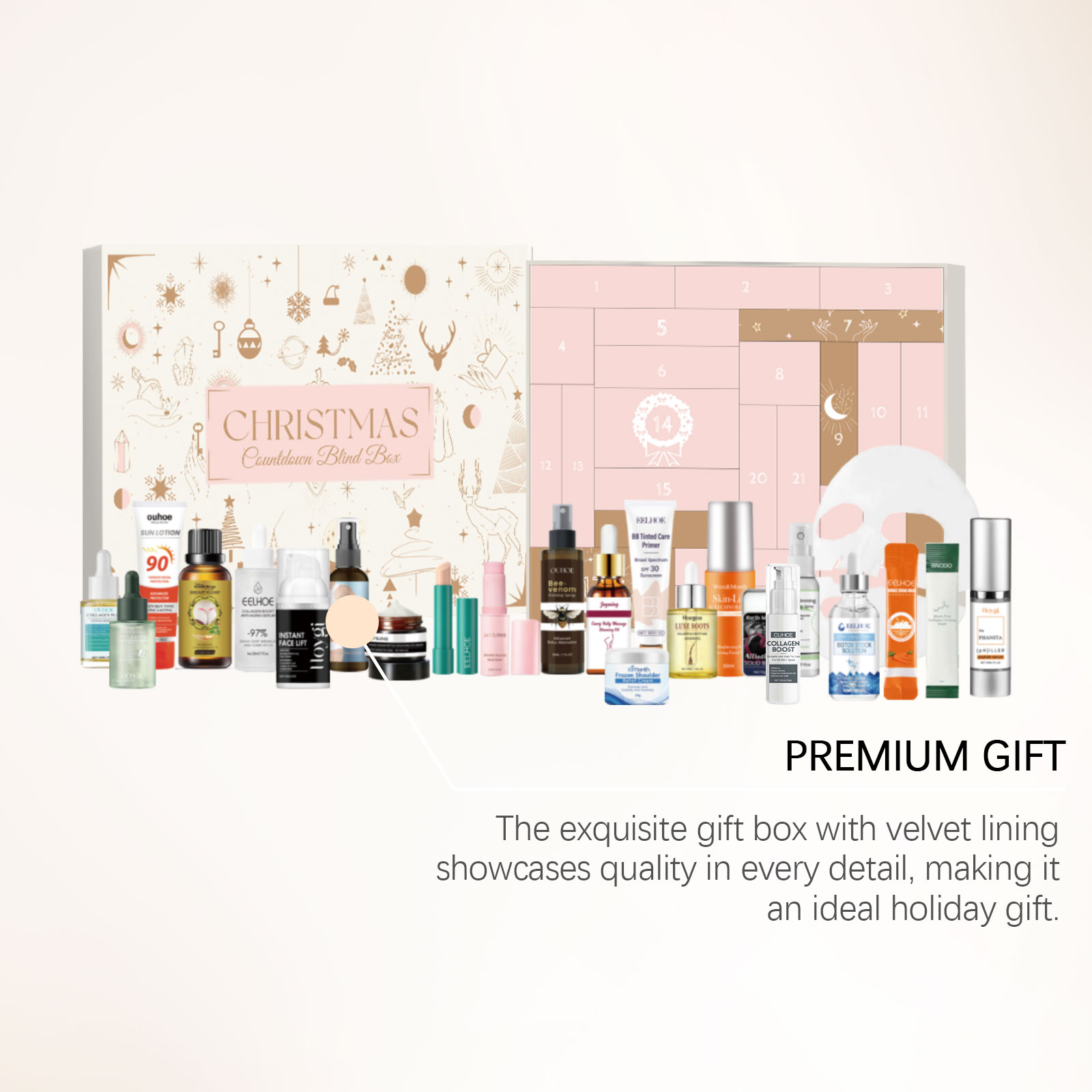 Cosmetic Surprise Gift Box Hydrating Moisturizing Nourishing Repair Facial Skin New Daily Skincare Supplies