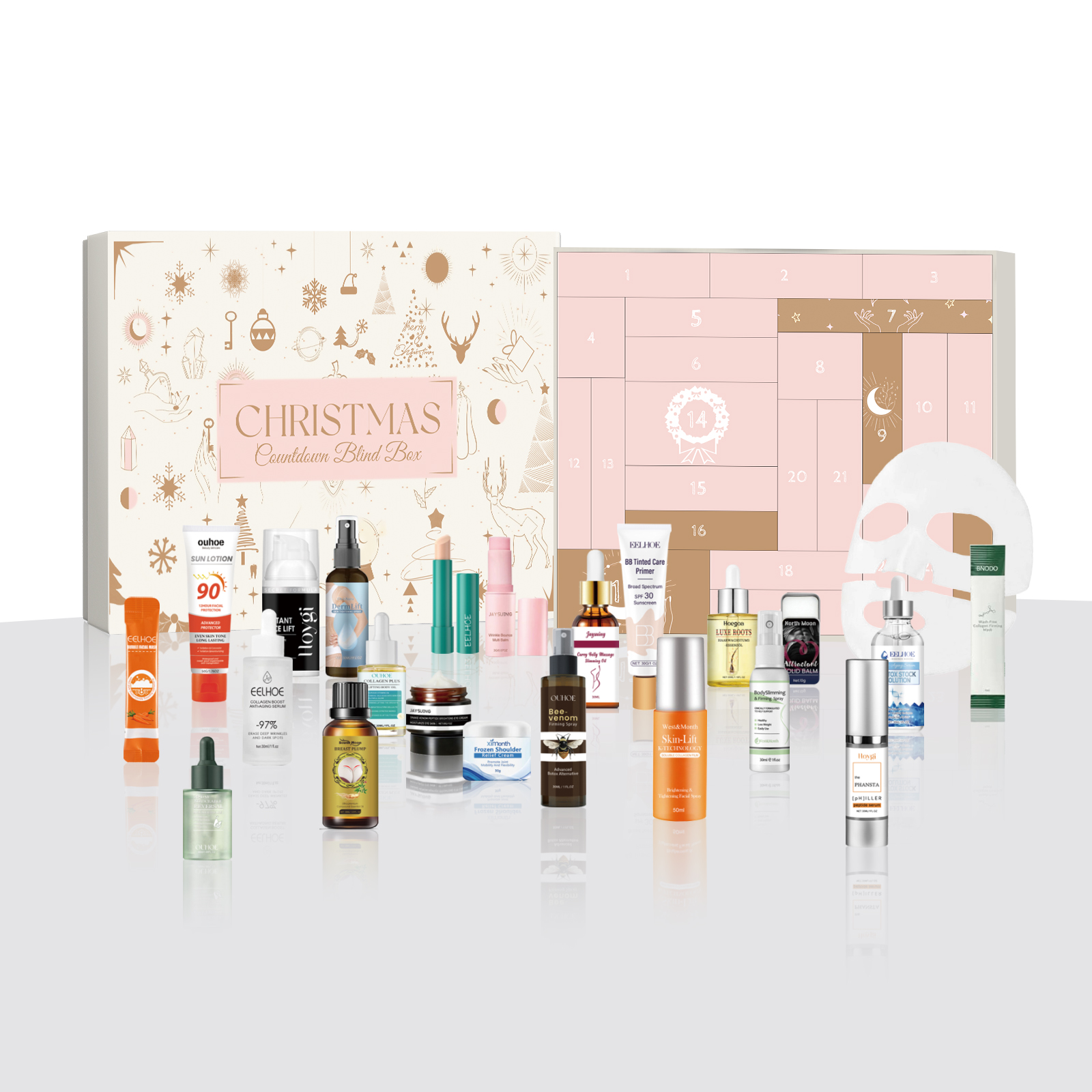 Cosmetic Surprise Gift Box Hydrating Moisturizing Nourishing Repair Facial Skin New Daily Skincare Supplies