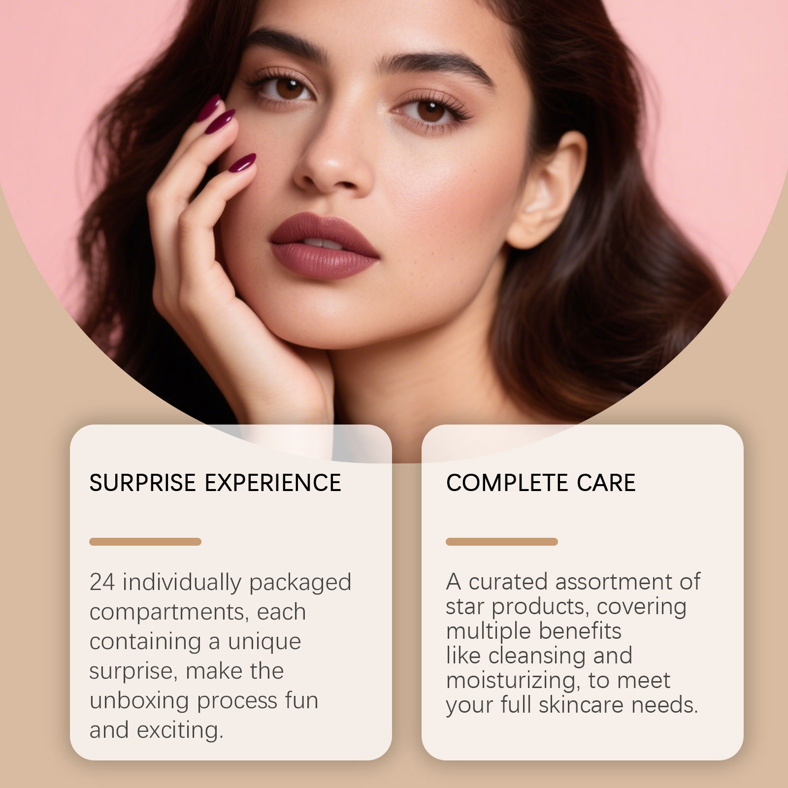 Cosmetic Surprise Gift Box Hydrating Moisturizing Nourishing Repair Facial Skin New Daily Skincare Supplies