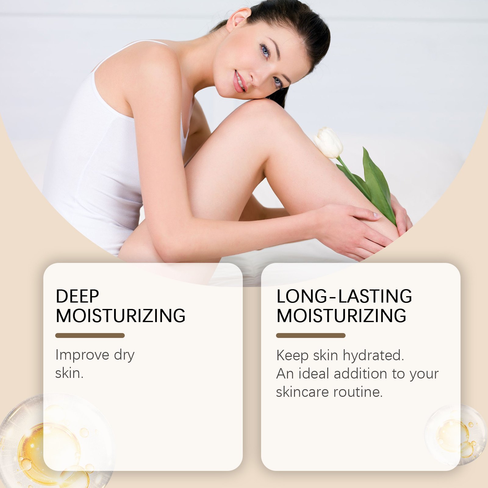Beef Tallow Honey Cream Deep Nourish Improve Smooth Skin Moisturize Soften Body Lotion