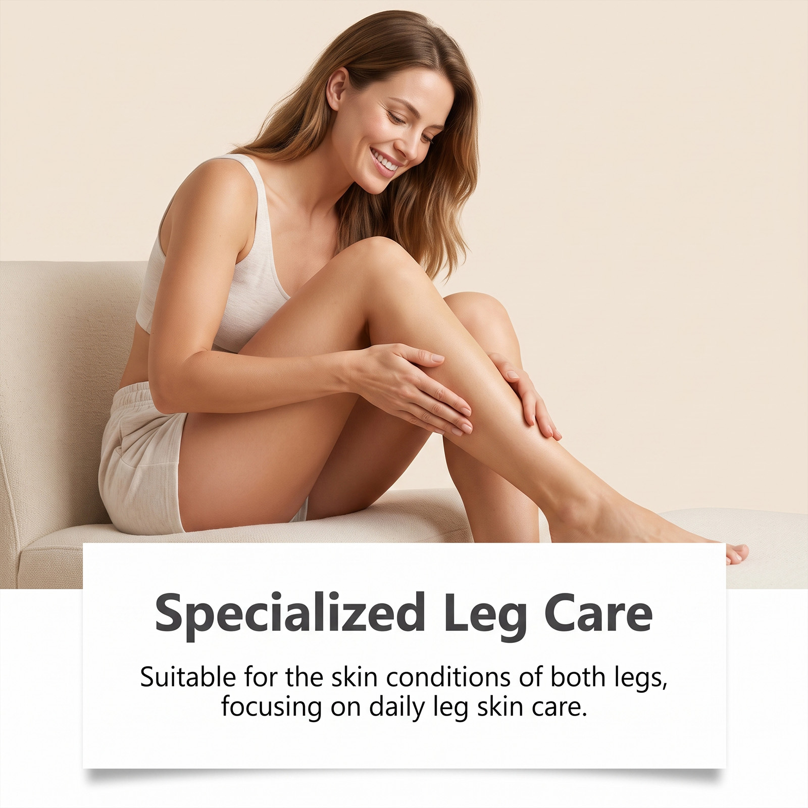 Leg Care Cream Fine Texture Easy To Spread Refreshing Skin Focus On Leg Care Suitable For All Seasons