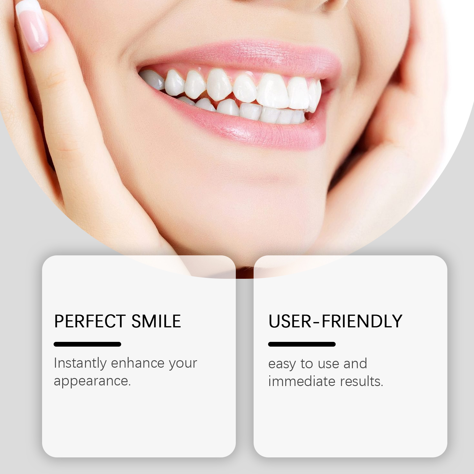 Teeth Veneers Comfortable Material Modify Smile Boost Beauty Natural Denture For Confident Grin