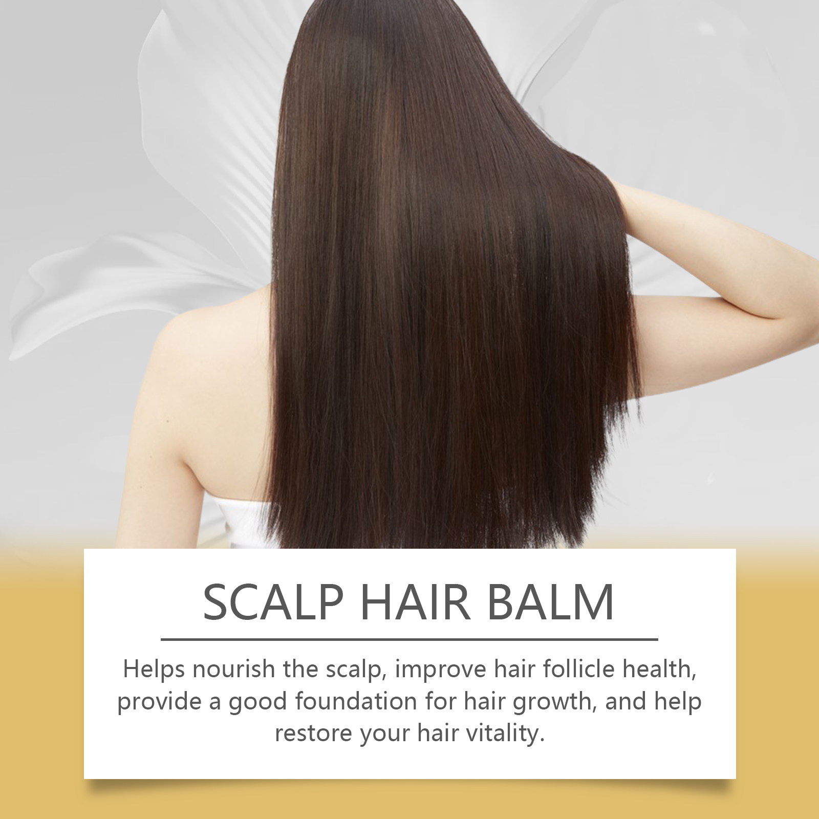 Hair Nourishing Care Ointment Nourish Scalp Condition Smooth Shiny Moisturize Hydrate Gentle Hair Care
