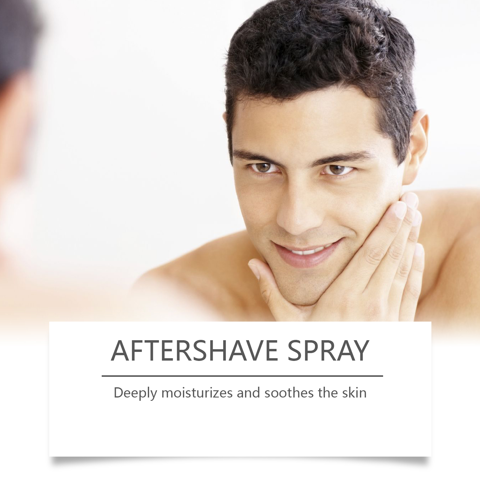 After Shave Fragrance Spray Gentle Clean Nourish Moisturize Refreshing Essence Spray For Men Beard