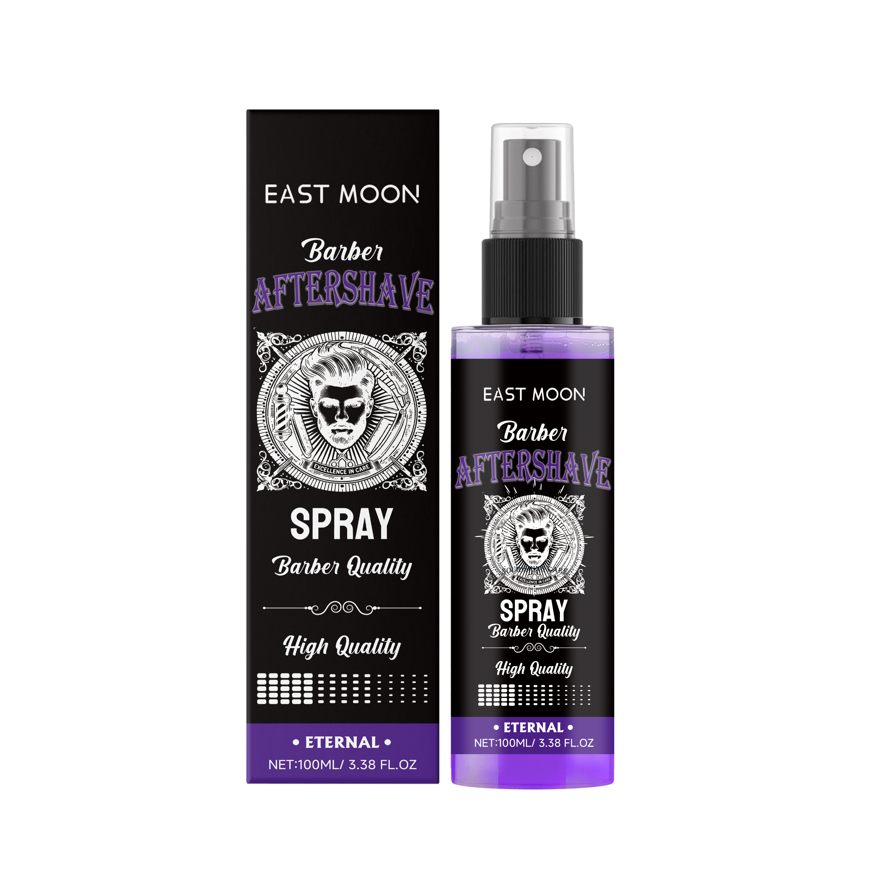After Shave Fragrance Spray Gentle Clean Nourish Moisturize Refreshing Essence Spray For Men Beard