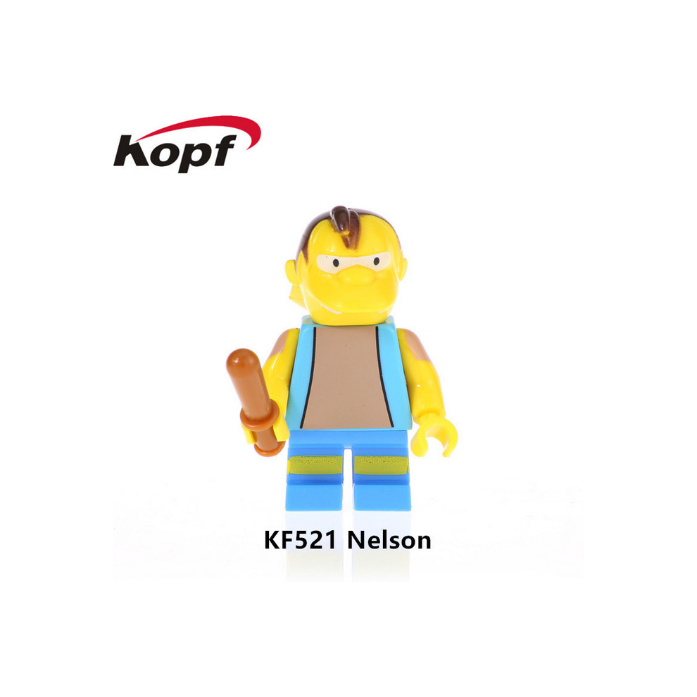 8PCS The Simpsons Minifigure Fit Lego Building Block Kids Toy XMAS