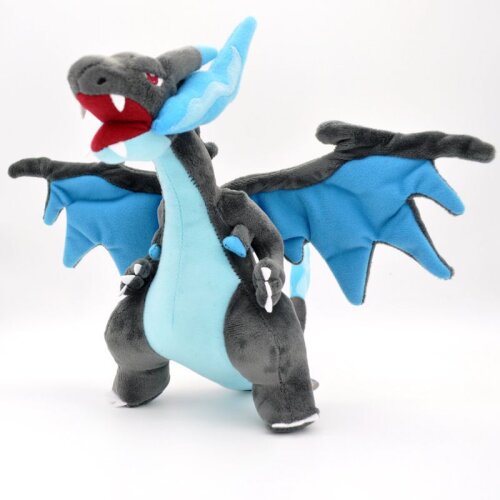 Pokemon Plush Soft Toys Teddy Teddies Mega Charizard X 9 inch Stuffed