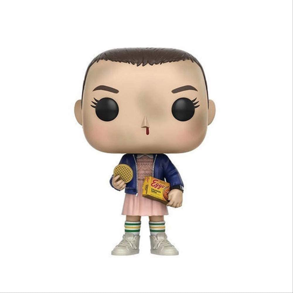 Stranger Things Action Figures PVC Toys Funko POP Eleven With Eggos Model 421 Vinyl Figure Collections Gifts For Kids Television Fans