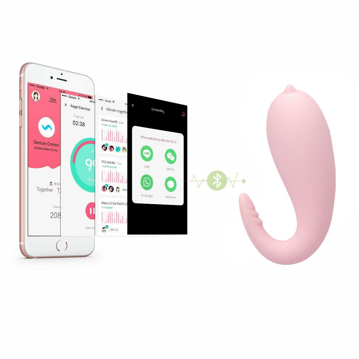 Vibrators Sex Toys for Women G Spot Vibrator Bullet Egg Adult Toys Dildos Wearable APP Wireless Remote Control  Suitable for Tightening Strengthening Pelvic Trainer