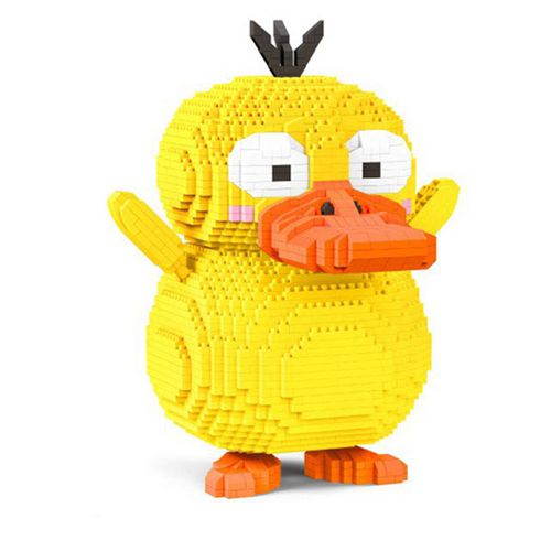 Pokemon Mini Building Blocks Psyduck Brick Figures Assembly Toys For Childrens Day Christmas Gift