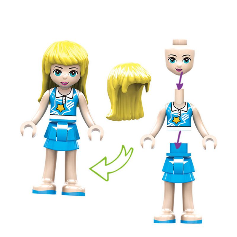 Friends Series Store Building Block Set oys For Kid Xmas Gifts