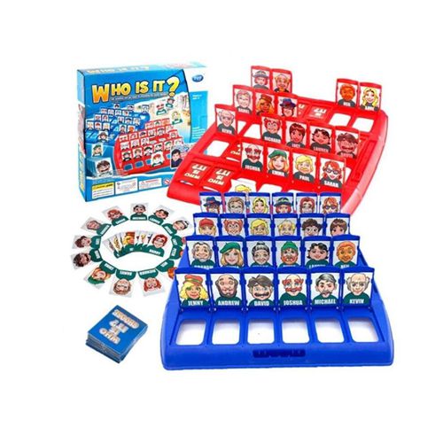 Who is it Board game Funny Guess Who Cards Game Family Guessing Games