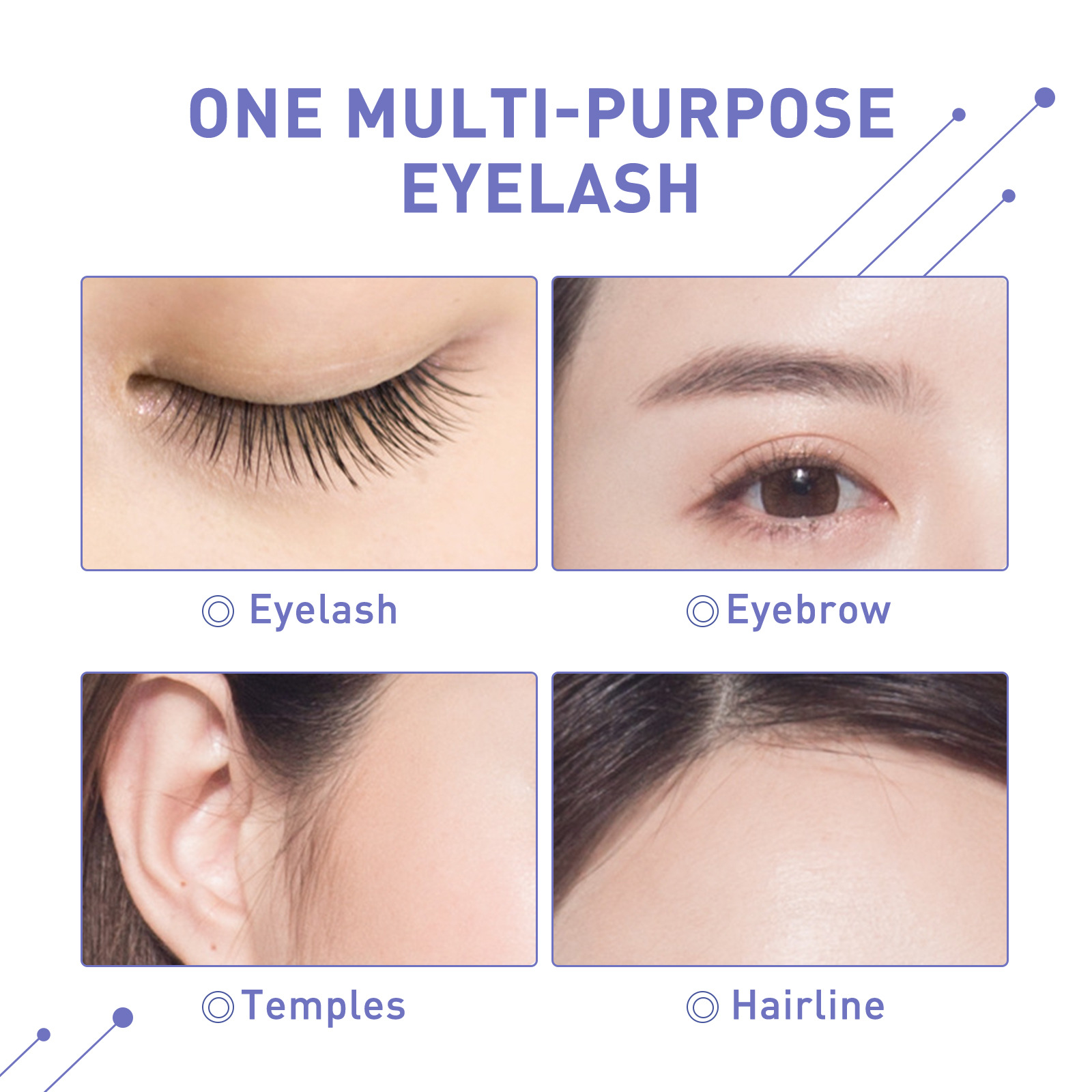 Jaysuing Eyelash Growth Serum Natural Moisturizing Nourishing Effective Enhancement Oil Lashes Lift Liquid Longer Fuller Thicker Lashes 10ml