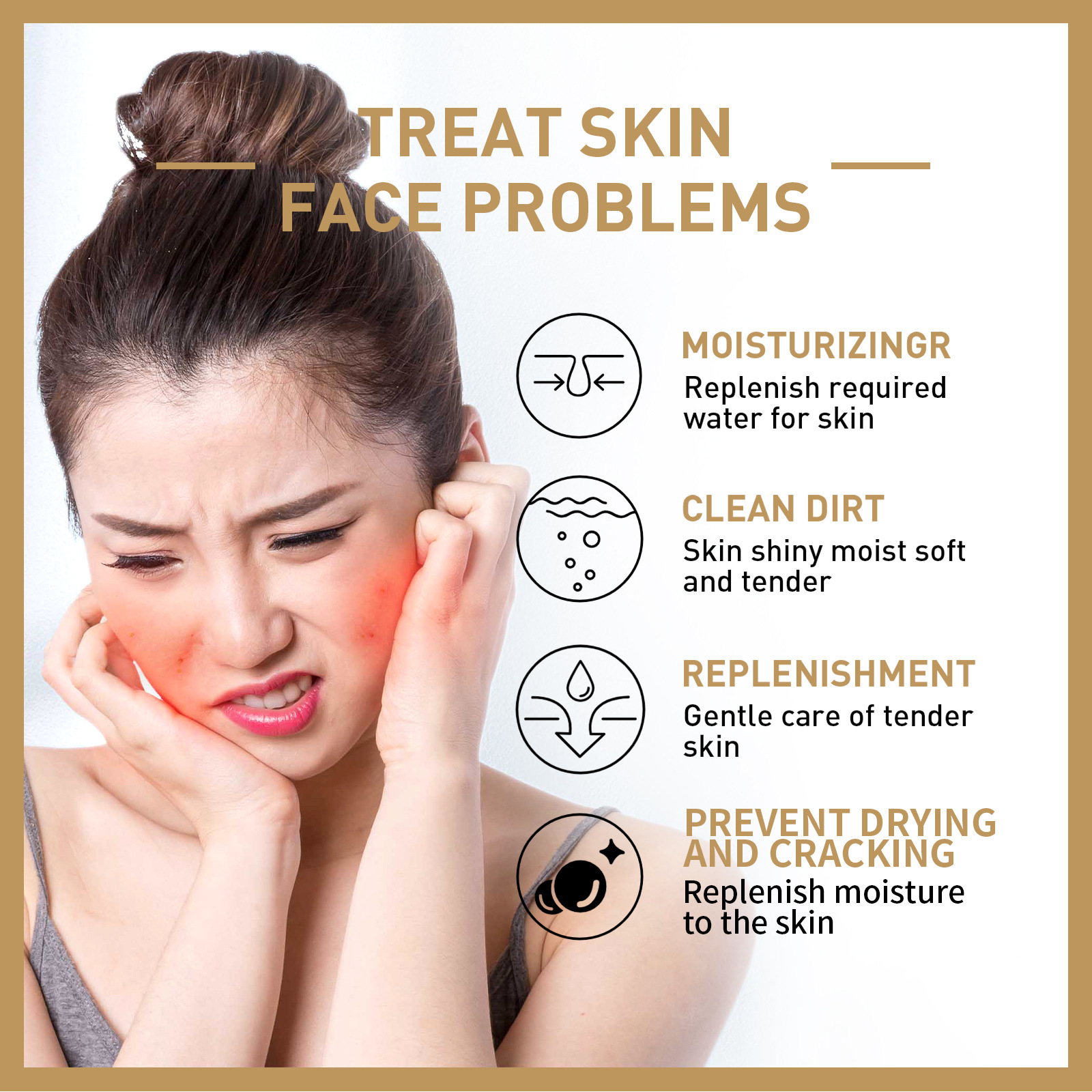 Rice Toner Deeply Moisturizing Brightening Restore Skin Texture Shrink Pores Nourishing Dryness Anti Aging Hydrate 150ml