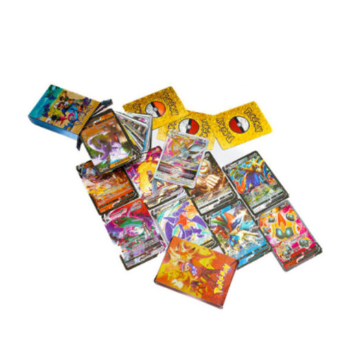 Pokémon Cards Trading Cards Games Collection Diamond Cards 55pcs Set for Kids Fans